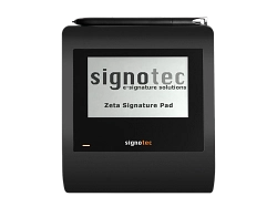 signotec Zeta Top with backlight